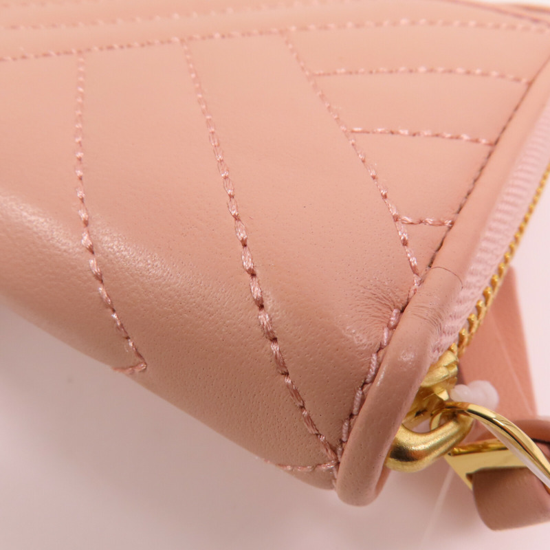 Tory Burch 牛皮皮革Round Long Wallet金扣長錢包-7