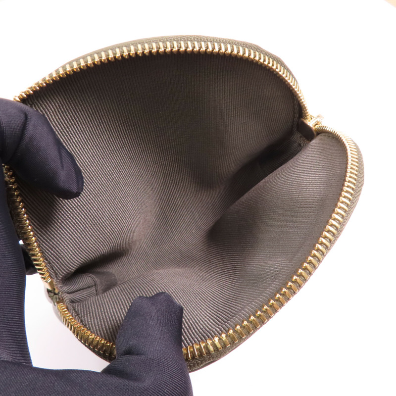 Furla 牛皮皮革Pouch金扣手拿包-10