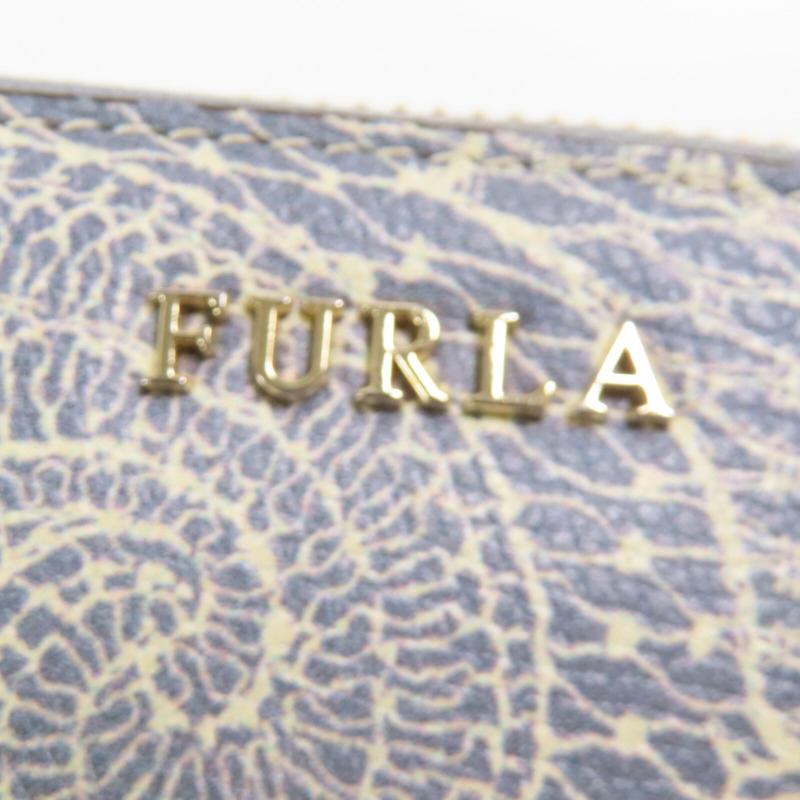 Longchamp 牛皮皮革Small Round Wallet金扣拉鏈短錢包-6