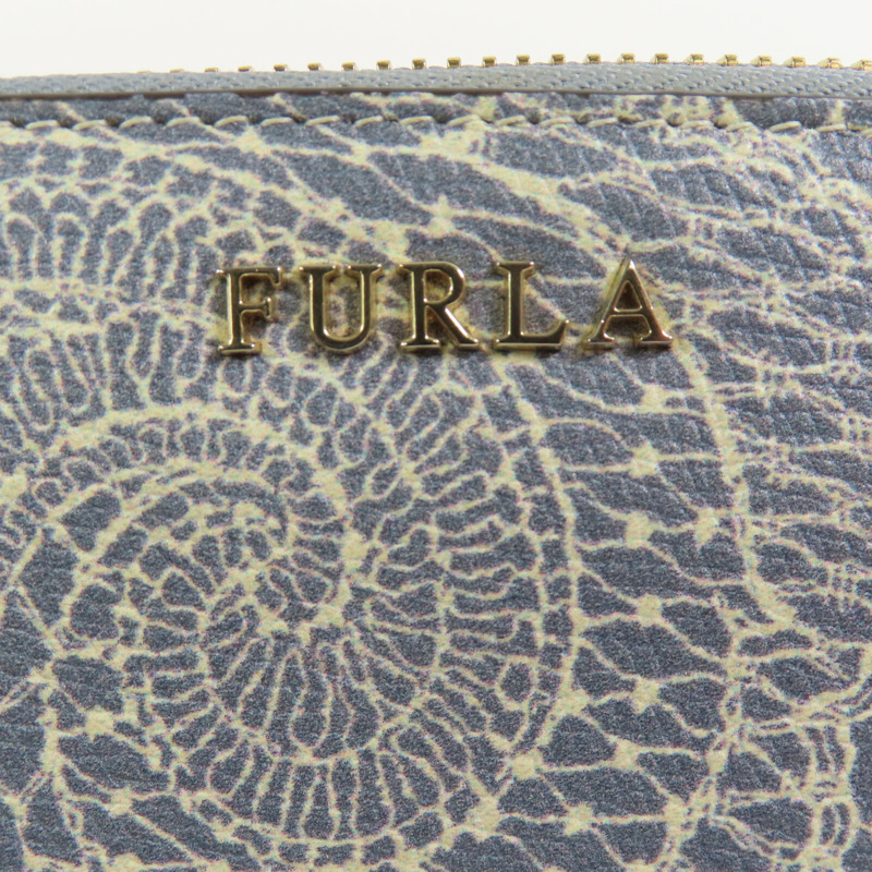 Longchamp 牛皮皮革Small Round Wallet金扣拉鏈短錢包-7