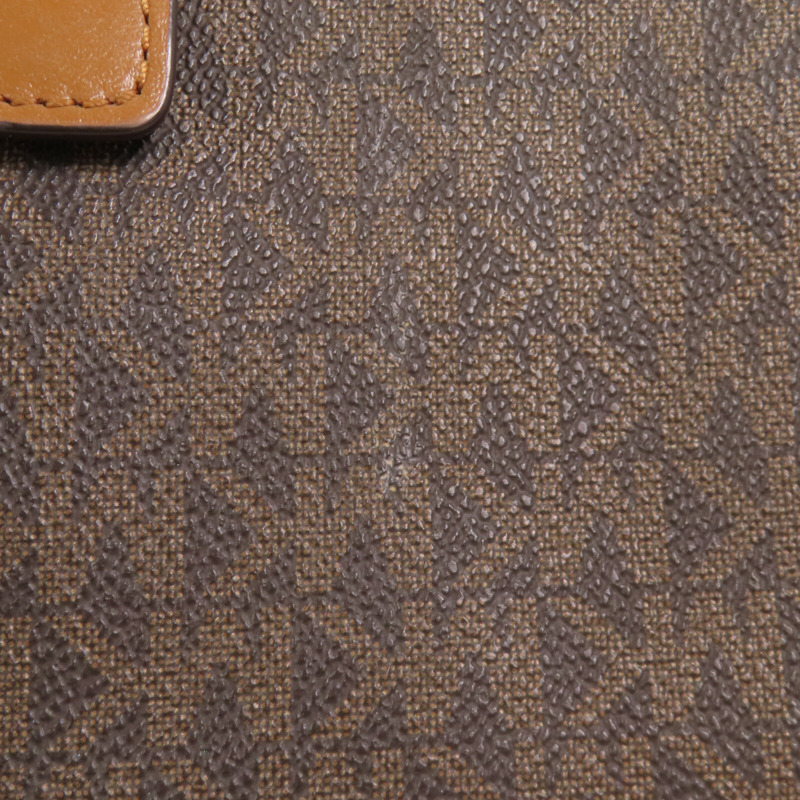 Michael Kors 塗層帆布Long Wallet金扣長錢包-4