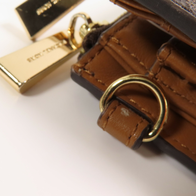 Michael Kors 塗層帆布Long Wallet金扣長錢包-6