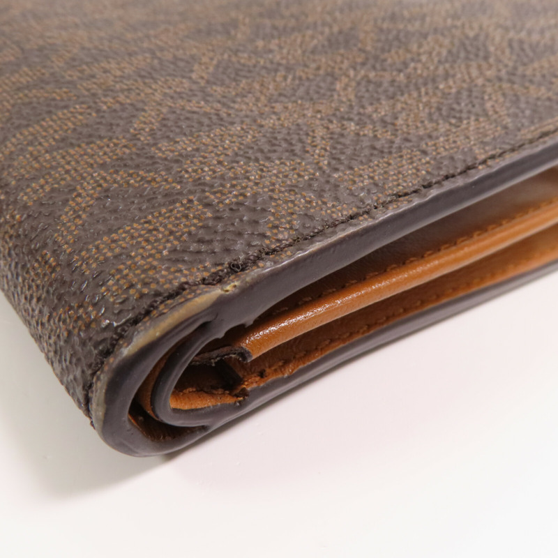 Michael Kors 塗層帆布Long Wallet金扣長錢包-11