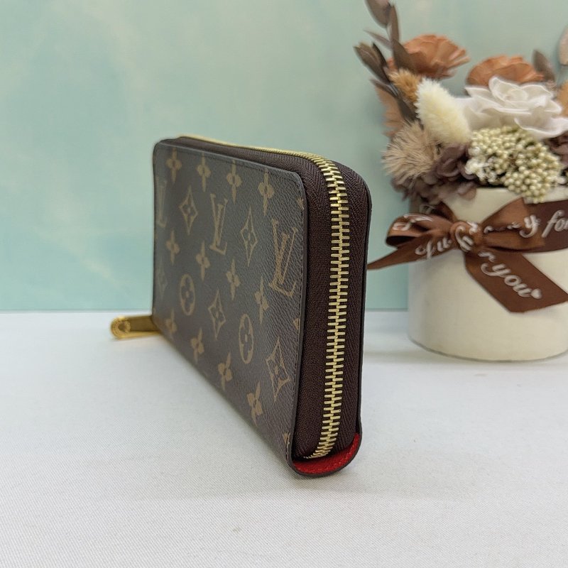 LV 經典Monogram拉鍊長夾-2
