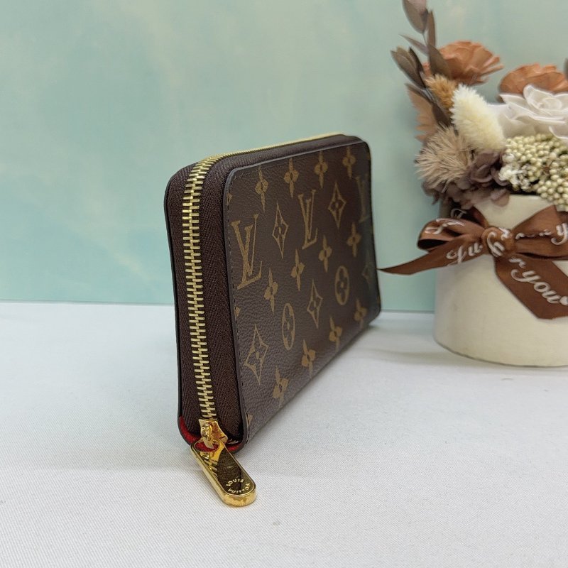LV 經典Monogram拉鍊長夾-3
