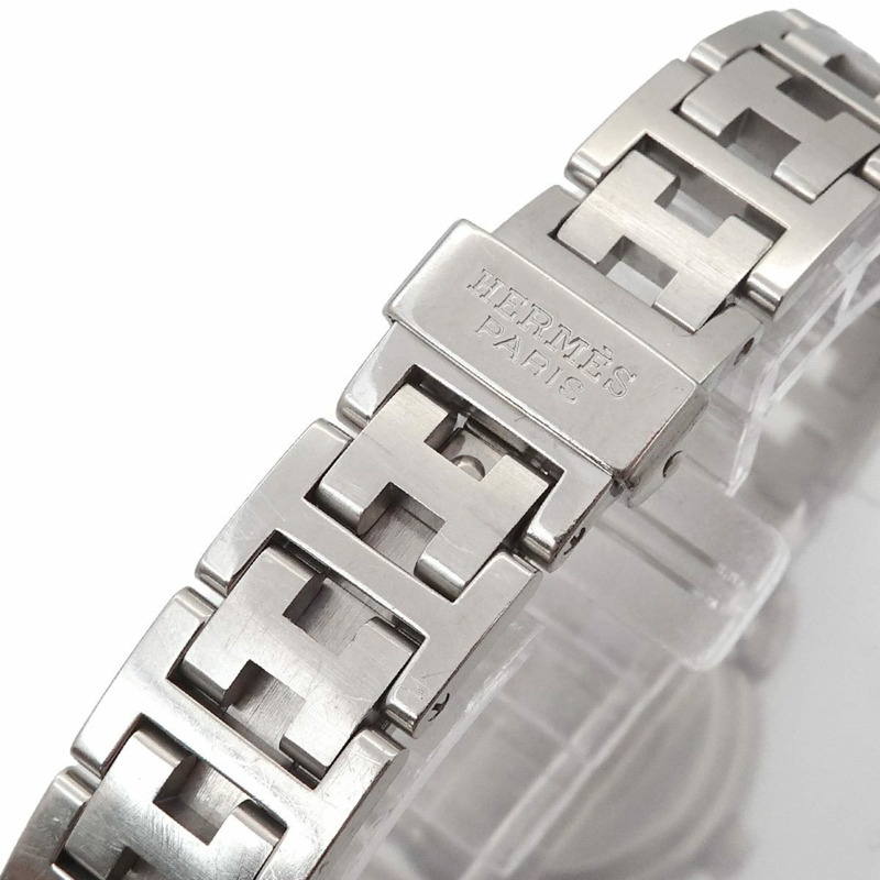 愛馬仕 Pullman PU2 210 女士腕錶,附日期顯示,灰色石英機芯-5