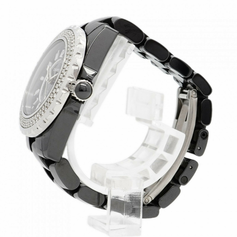 香奈兒 J12 H0949 黑色錶盤小姐腕錶-1