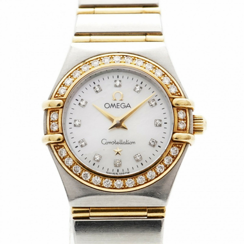 歐米茄星座系列 1267.75 白色錶盤女錶-0