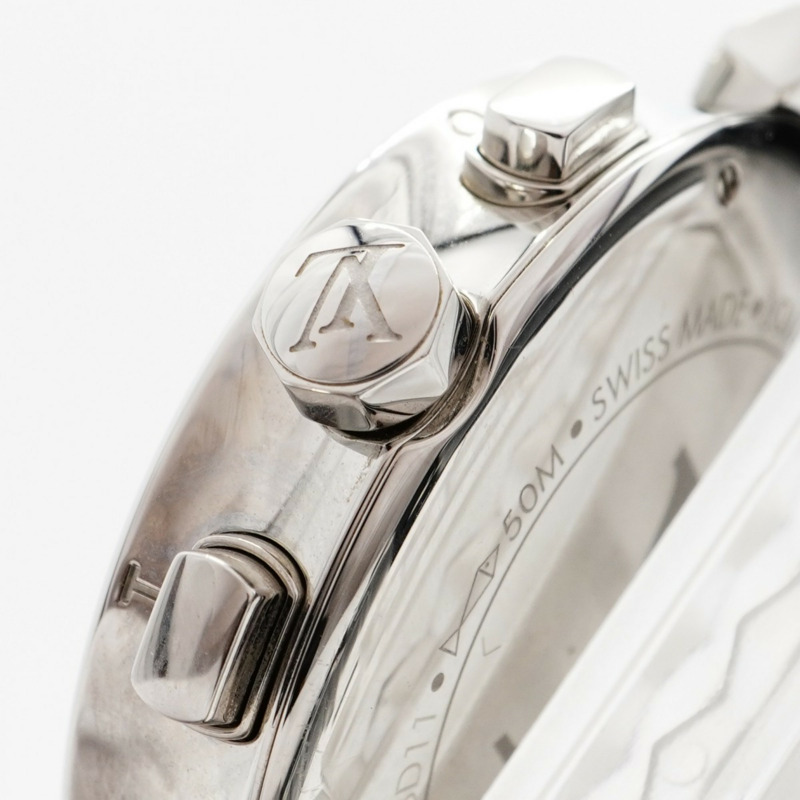 路易威登 Tambour Moonstar GM Q8D11 黑色錶盤男士腕錶-6