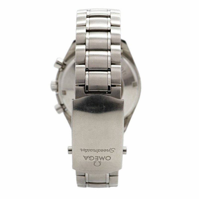 歐米茄超霸系列3211.31銀色錶盤男士腕錶-8