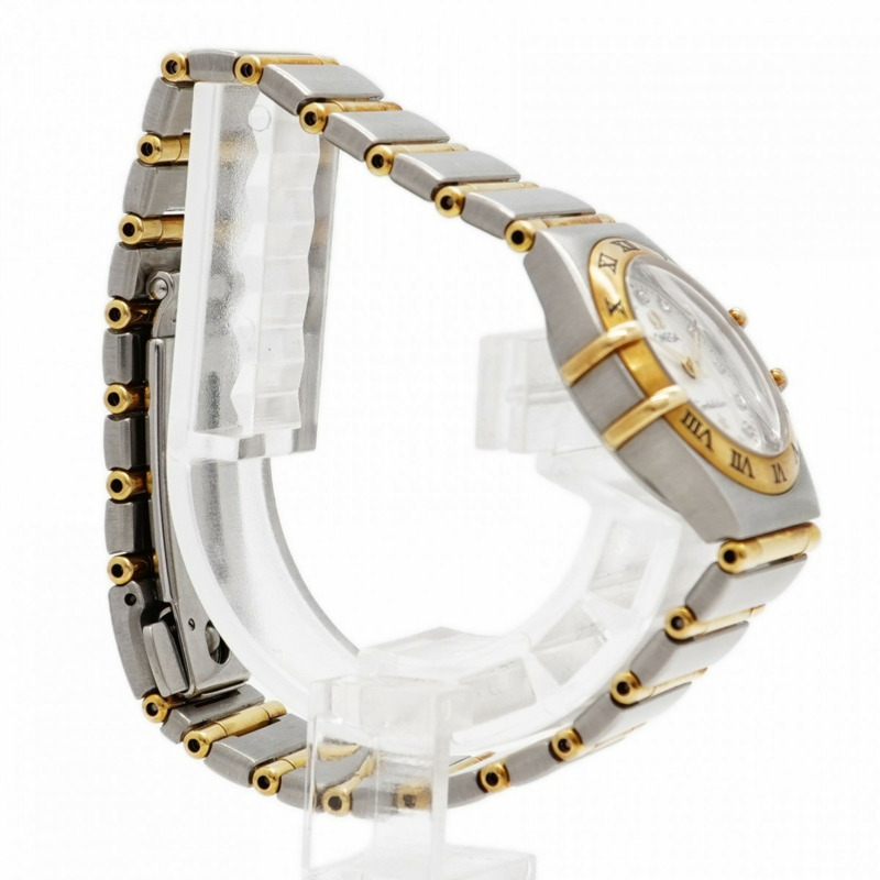 歐米茄星座系列 1262.75 白色錶盤女錶-2