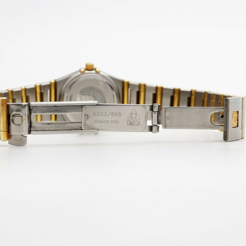 歐米茄星座系列 1262.75 白色錶盤女錶-3