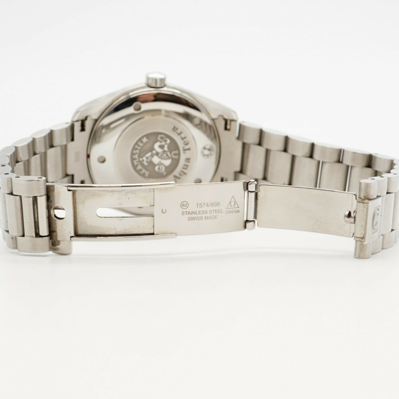 歐米茄海馬系列 2517.30 銀色錶盤男士腕錶-3