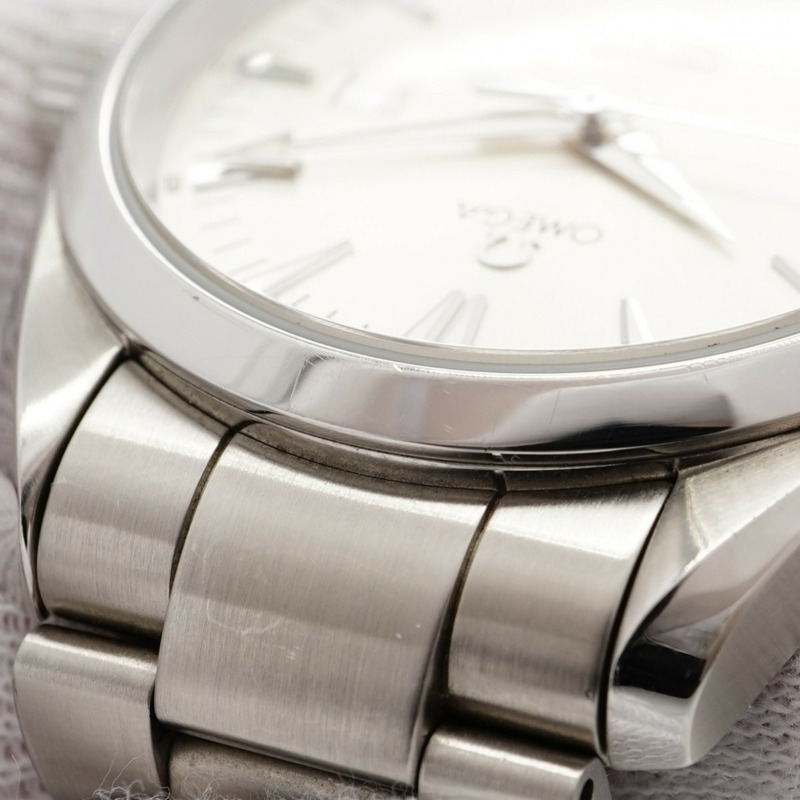 歐米茄海馬系列 2517.30 銀色錶盤男士腕錶-6