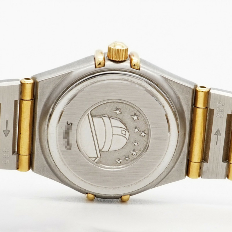 歐米茄星座系列 1267.75 白色錶盤女錶-4