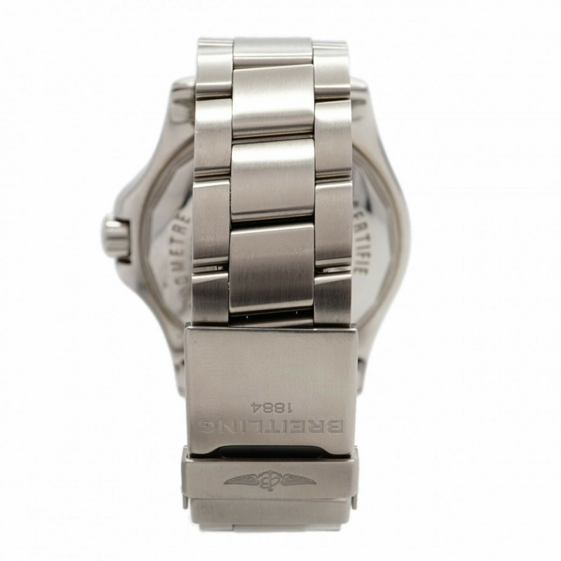 百年靈超級海洋44 A17391 黑色錶盤男士腕錶-7