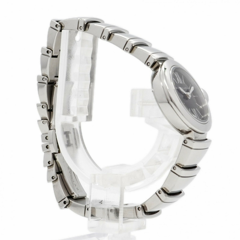 寶格麗 Lucea LU23S 黑色錶盤小姐腕錶-2