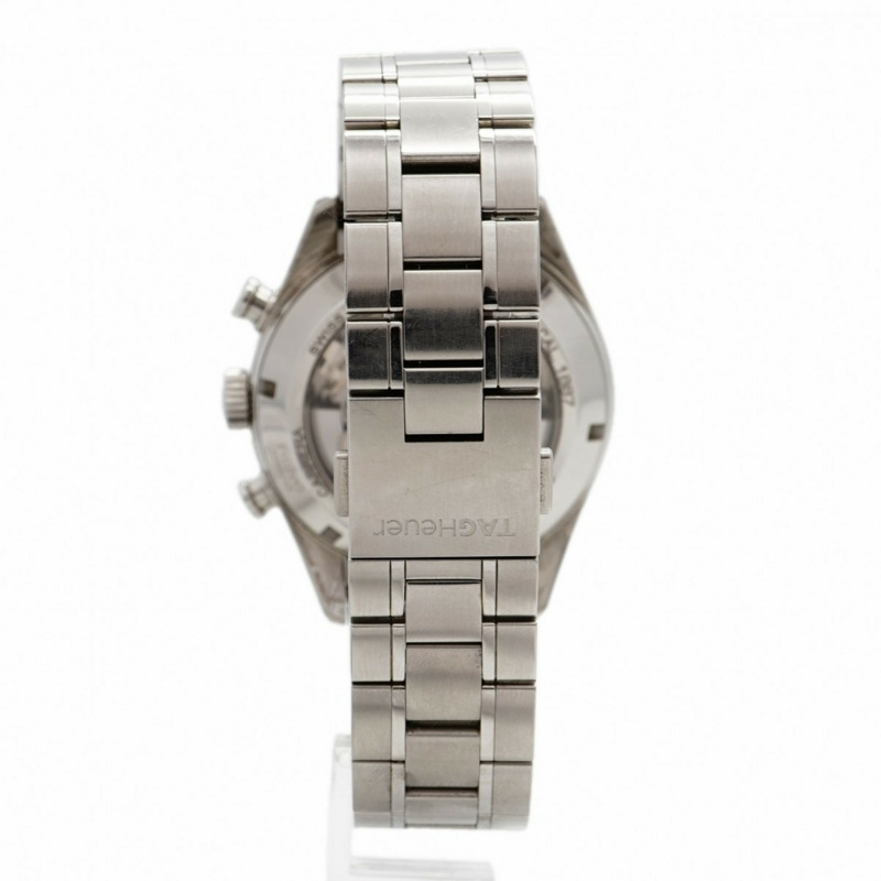 TAG Heuer 豪雅卡萊拉系列 CAR2111 銀色錶盤男士腕錶-9