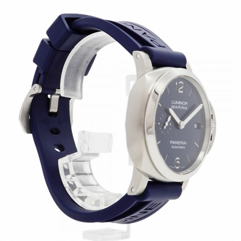 沛納海 Luminor Marina PAM01393 海軍藍錶盤男士腕錶-2