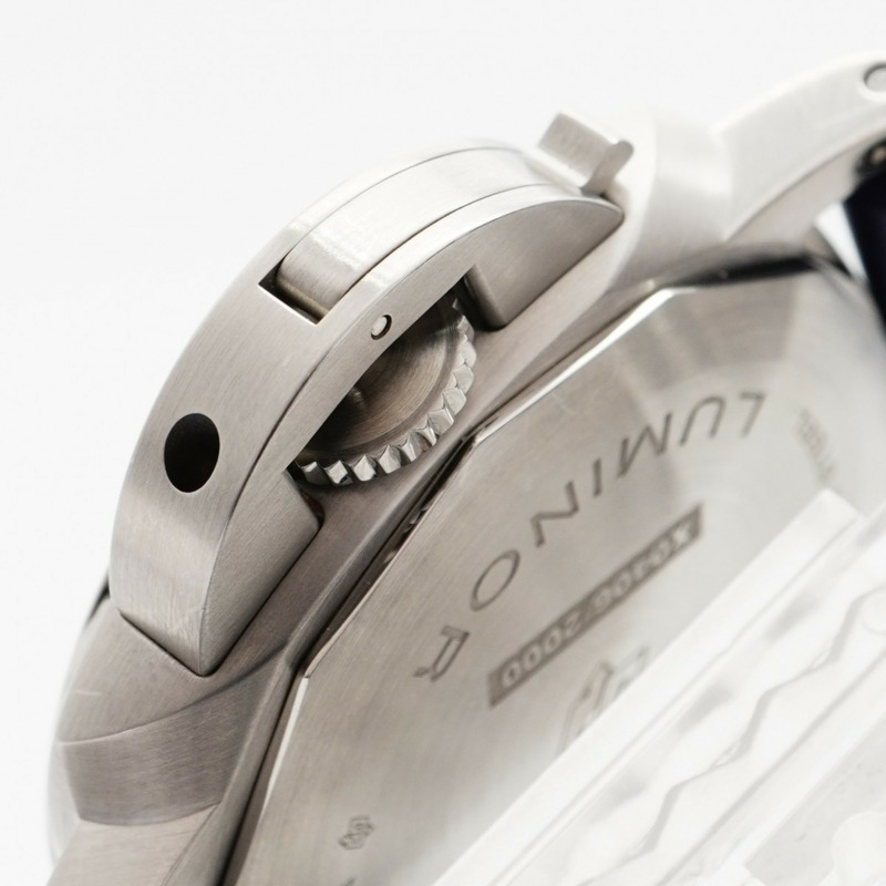 沛納海 Luminor Marina PAM01393 海軍藍錶盤男士腕錶-8