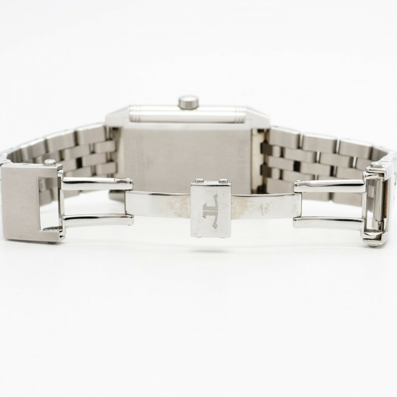 積家 Reverso Grand Date 240.8.15 銀色錶盤男士腕錶-3