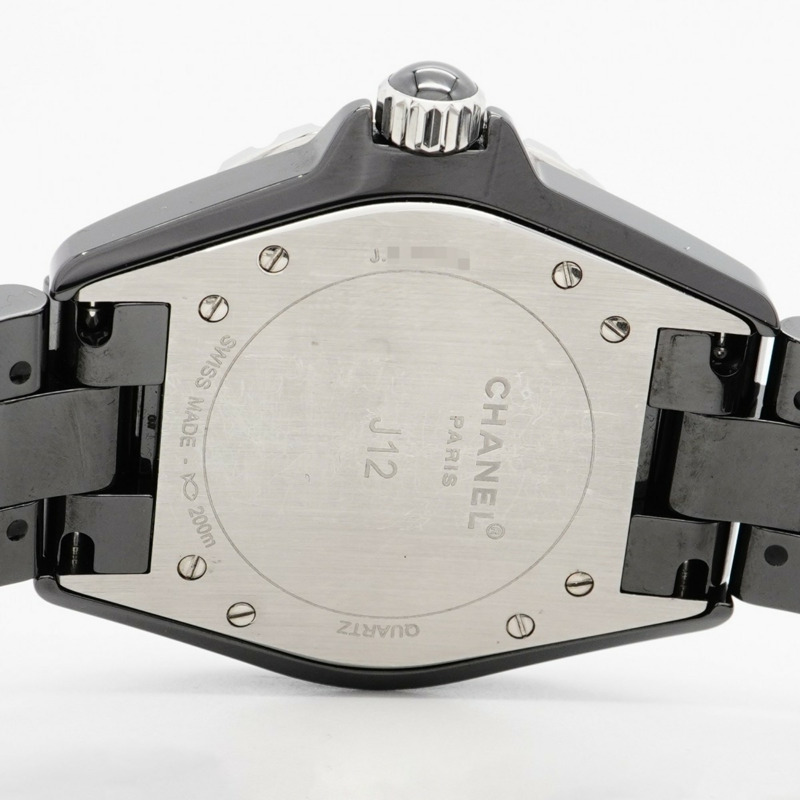 香奈兒 J12 H2124 黑色錶盤男士腕錶-4