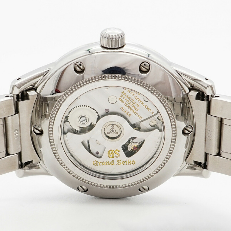 精工 Grand SBGJ251 9S86-00N0 綠色錶盤男士腕錶-5