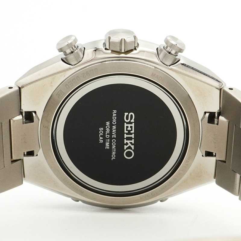 精工 Astron SBXY095 8B92-0BE0 銀色錶盤男士腕錶-5