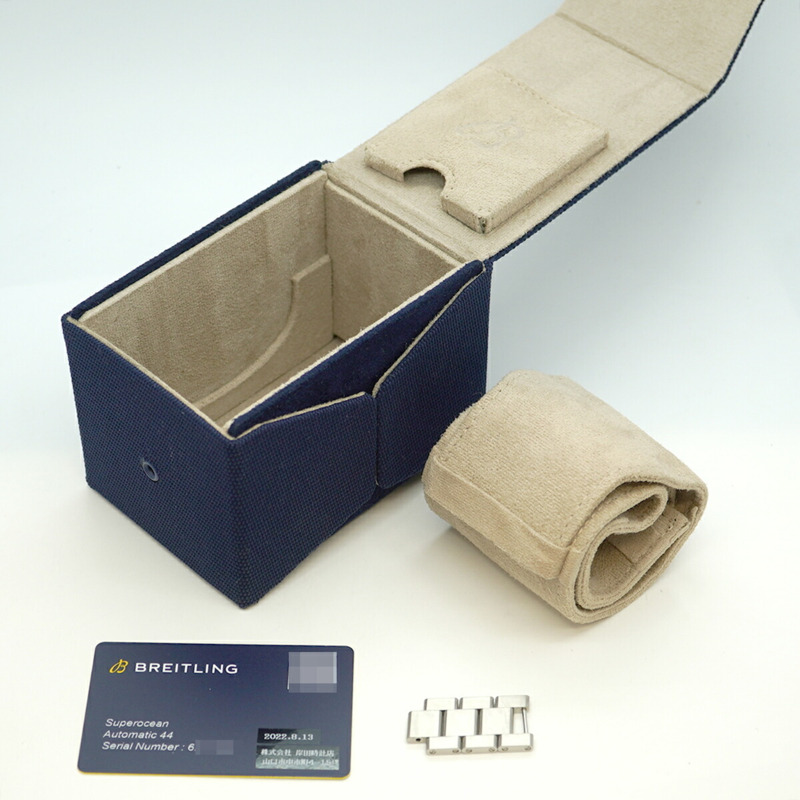 百年靈超級海洋44 A17367 黑色錶盤男士腕錶-1