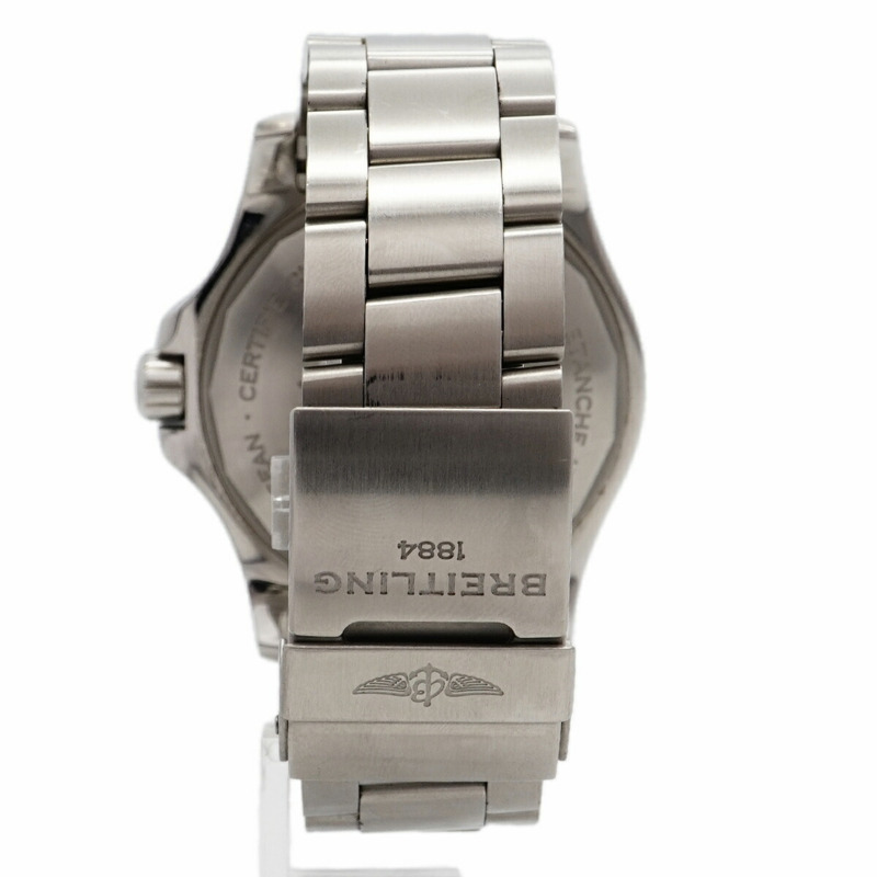 百年靈超級海洋44 A17367 黑色錶盤男士腕錶-8