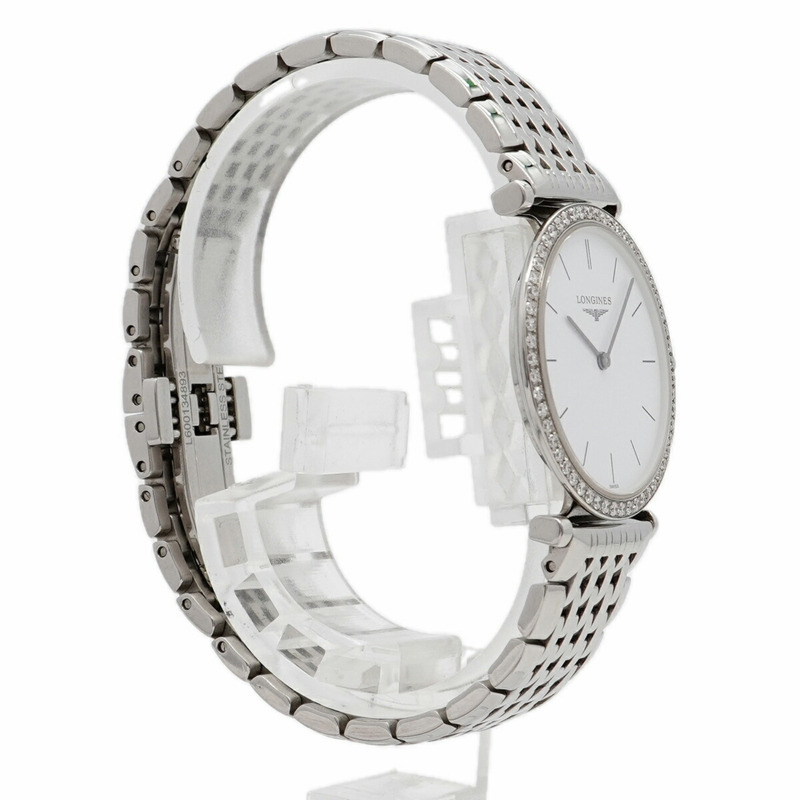 浪琴錶 La Grande Classique L4.513.0 白色錶盤女士腕錶-3