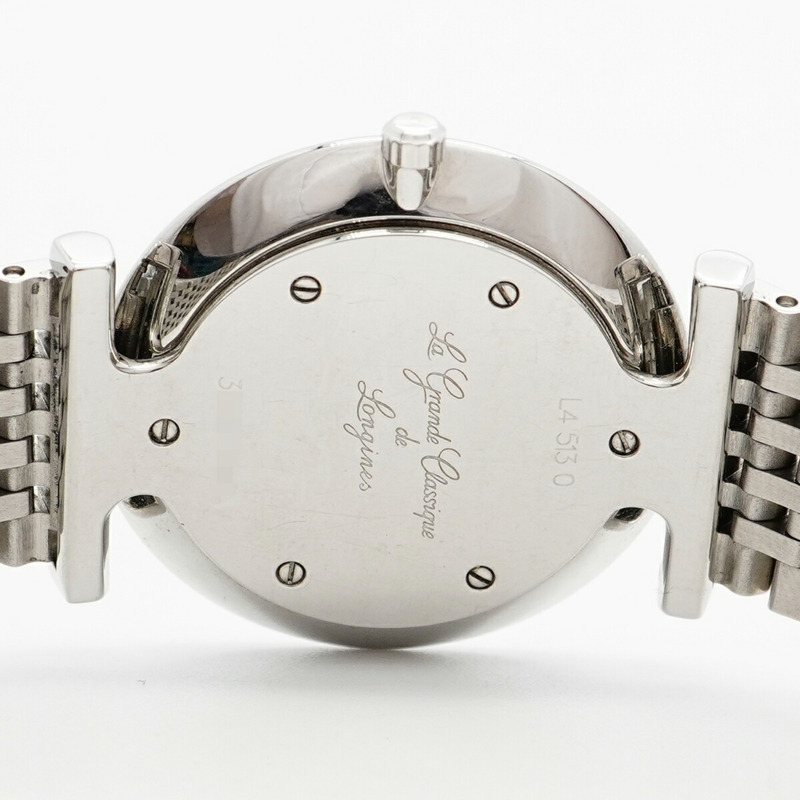 浪琴錶 La Grande Classique L4.513.0 白色錶盤女士腕錶-5