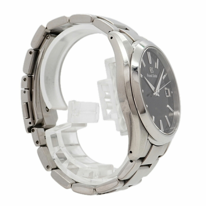 精工 Grand SBGV223 9F82-0AF0 黑色錶盤男士腕錶-3