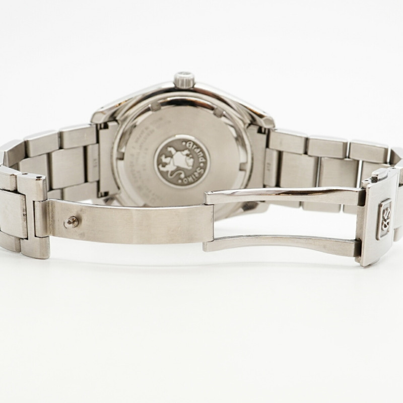 精工 Grand SBGV223 9F82-0AF0 黑色錶盤男士腕錶-4