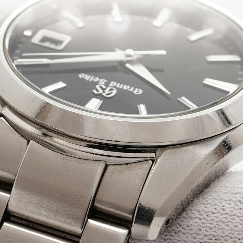 精工 Grand SBGV223 9F82-0AF0 黑色錶盤男士腕錶-7