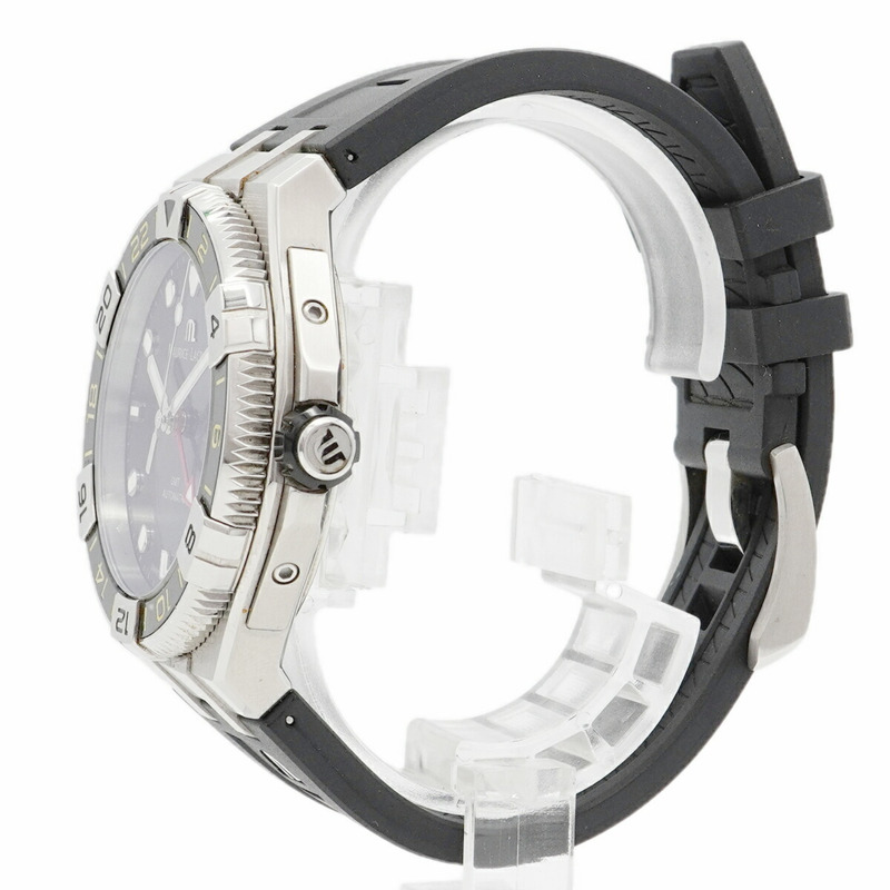 Maurice Lacroix Aikon Venturer GMT AI6158 黑色錶盤男士腕錶-2