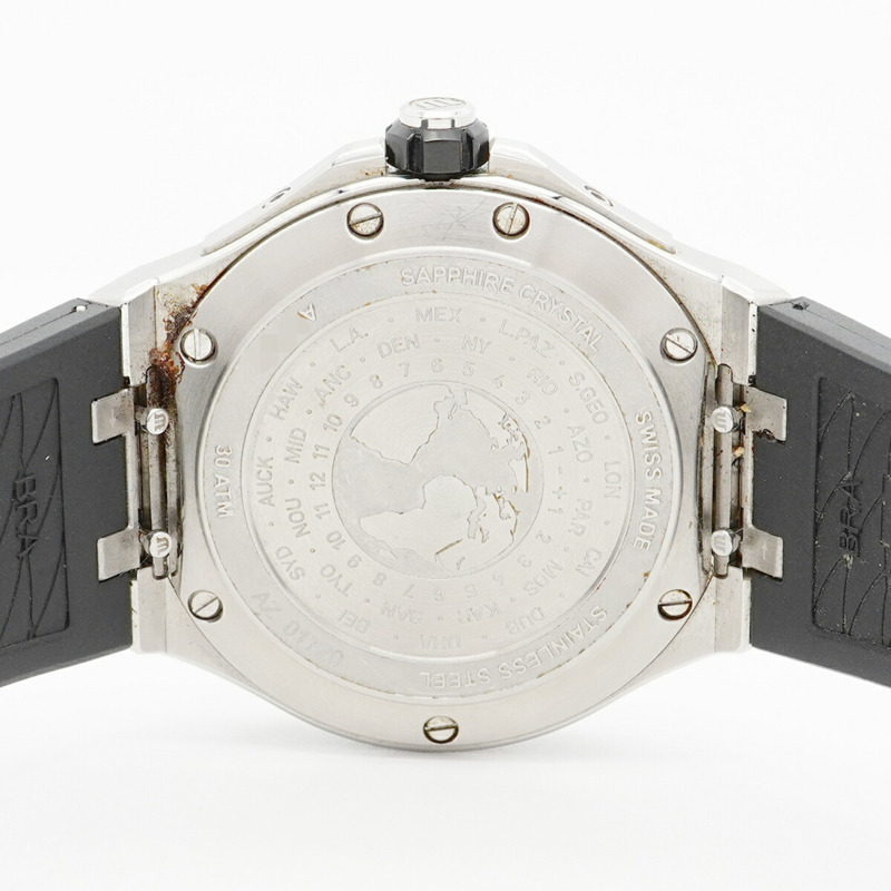 Maurice Lacroix Aikon Venturer GMT AI6158 黑色錶盤男士腕錶-5