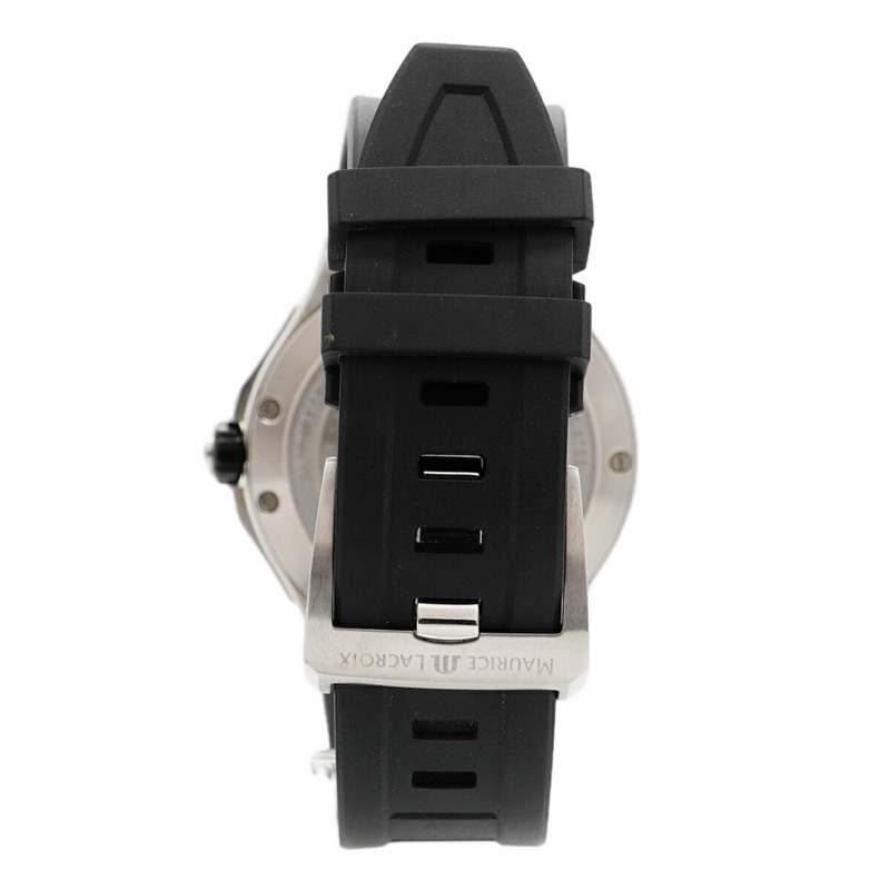 Maurice Lacroix Aikon Venturer GMT AI6158 黑色錶盤男士腕錶-7