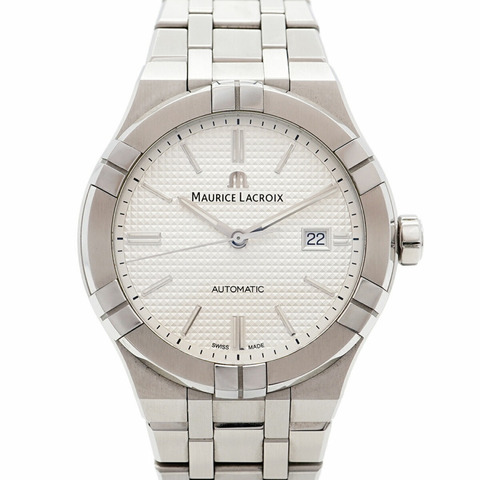 Maurice Lacroix Aicon AI6008 銀色錶盤男士腕錶