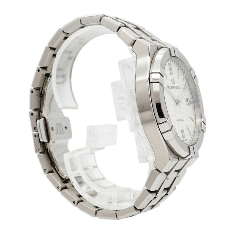 Maurice Lacroix Aicon AI6008 銀色錶盤男士腕錶-3