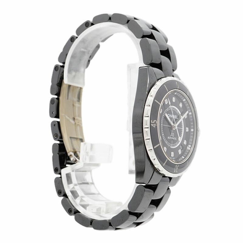 香奈兒 J12 H1626 黑色錶盤男士腕錶-3