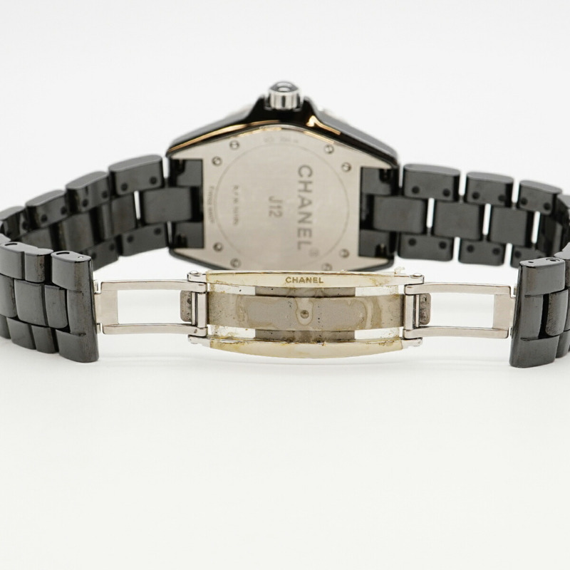 香奈兒 J12 H1626 黑色錶盤男士腕錶-4