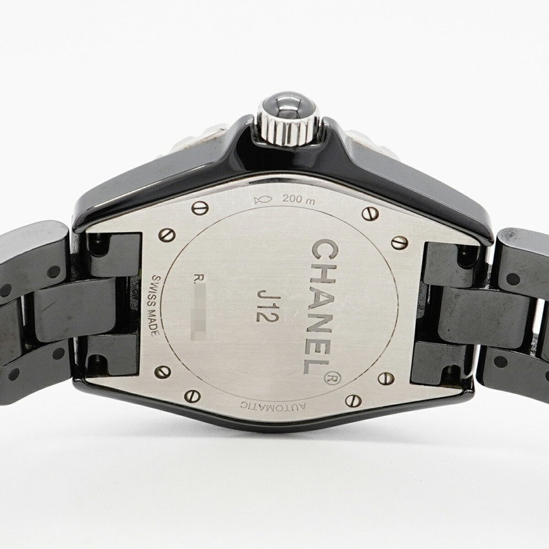 香奈兒 J12 H1626 黑色錶盤男士腕錶-5