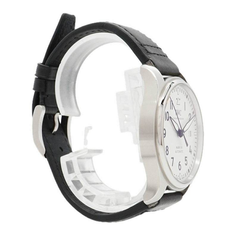 IWC 沙夫豪森飛行員 Mark XX IW328207 銀色錶盤男士手錶-3