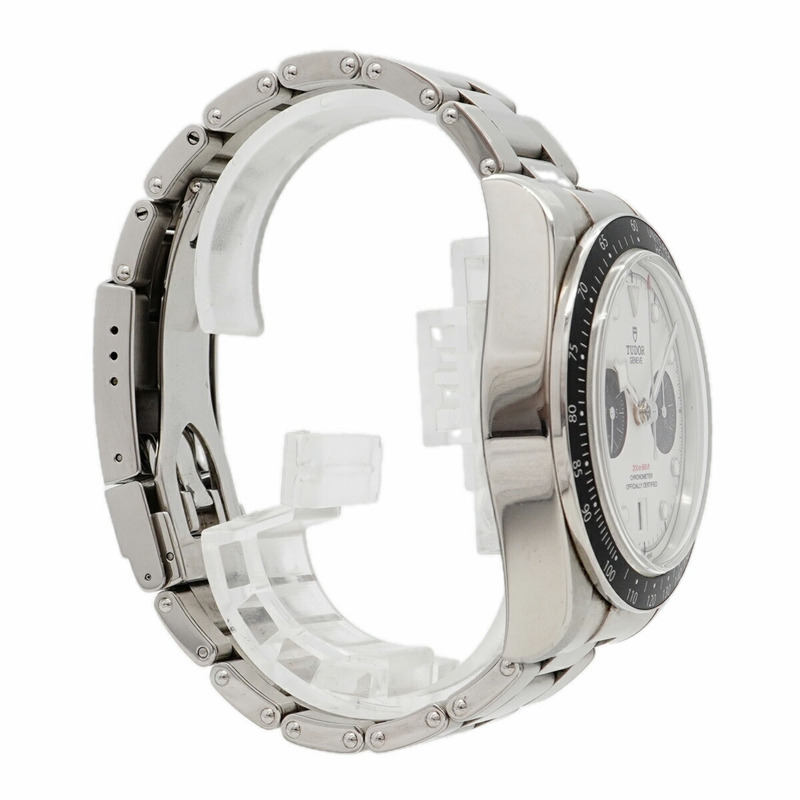 帝舵碧灣系列 79360N 銀色錶盤男士腕錶-3