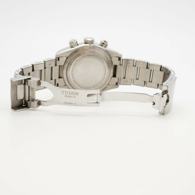 帝舵碧灣系列 79360N 銀色錶盤男士腕錶-4