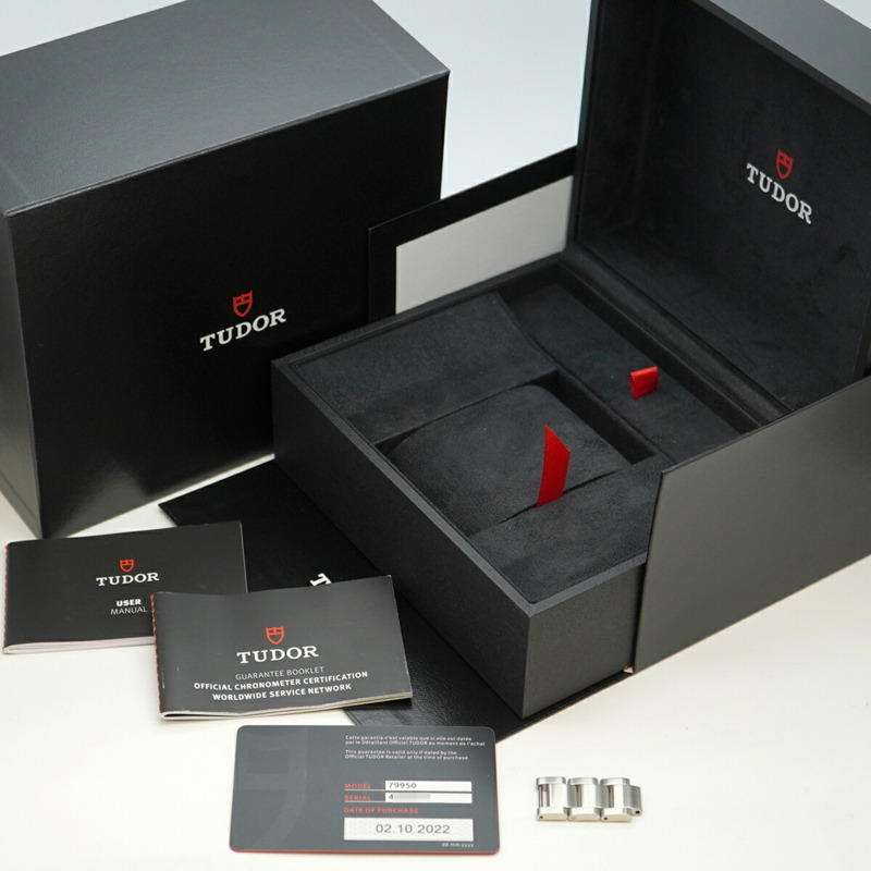 帝舵 Ranger 79950 黑色錶盤男士腕錶-1