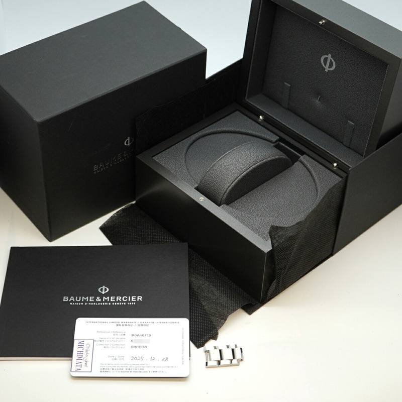 Baume & Mercier Biella Baumatic M0A10715 男士腕錶，灰色錶盤-1