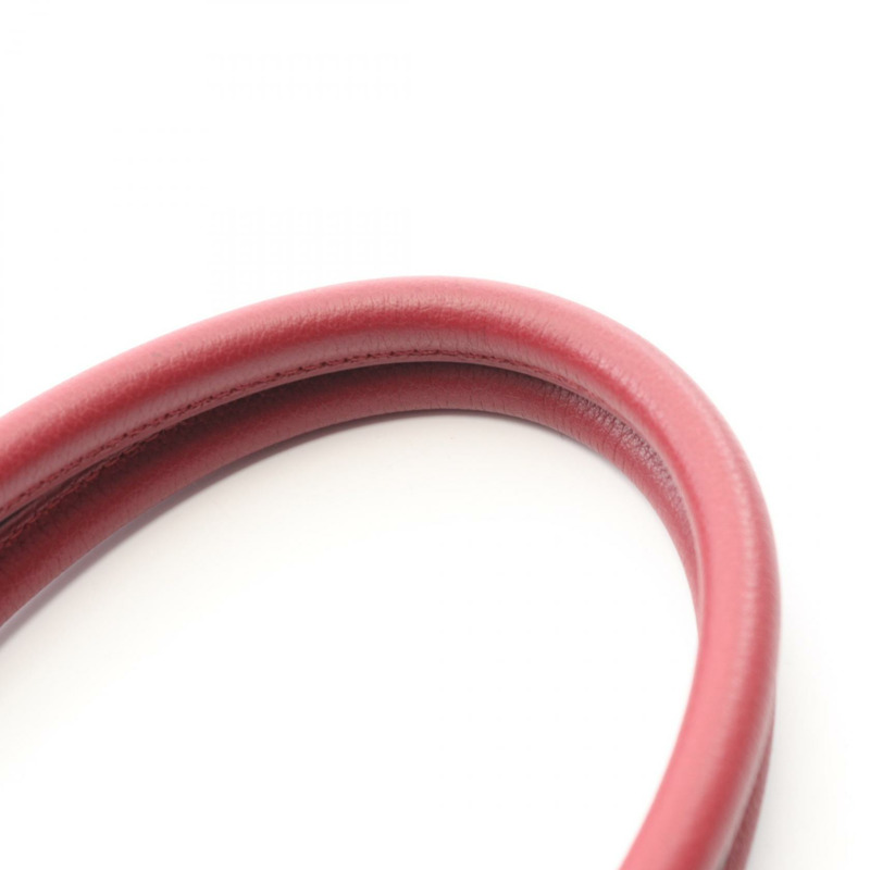 HERMES Birkin 30 手提包 A Togo 皮革 Rouge grenat 二手 SHW-7