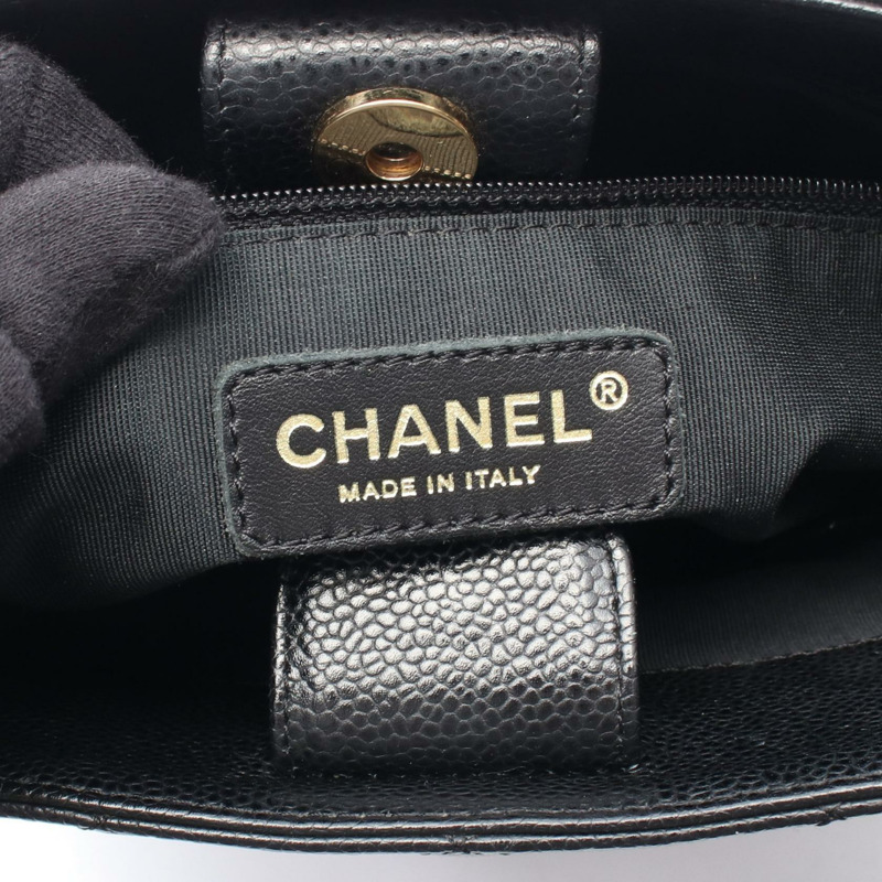 香奈兒 (CHANEL) Matelasse PST 鏈條手提包 A20994 小牛皮 黑色 GHW 二手 女士 CC-3